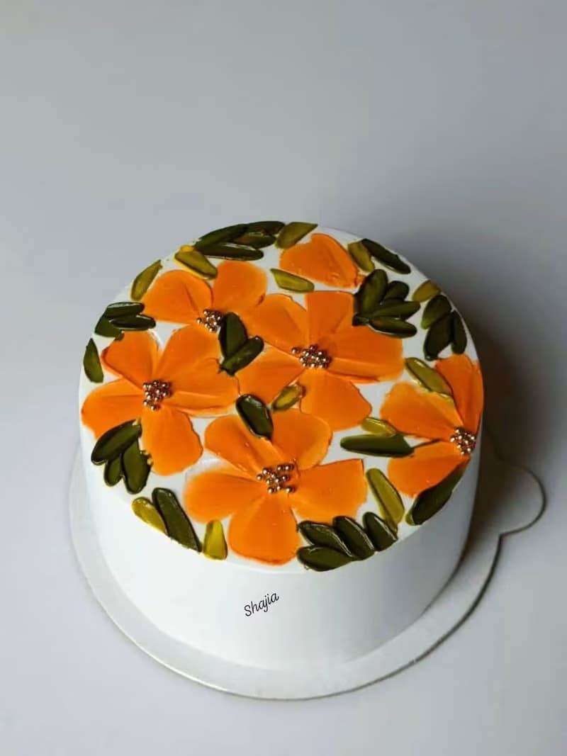 Orange blossom cake